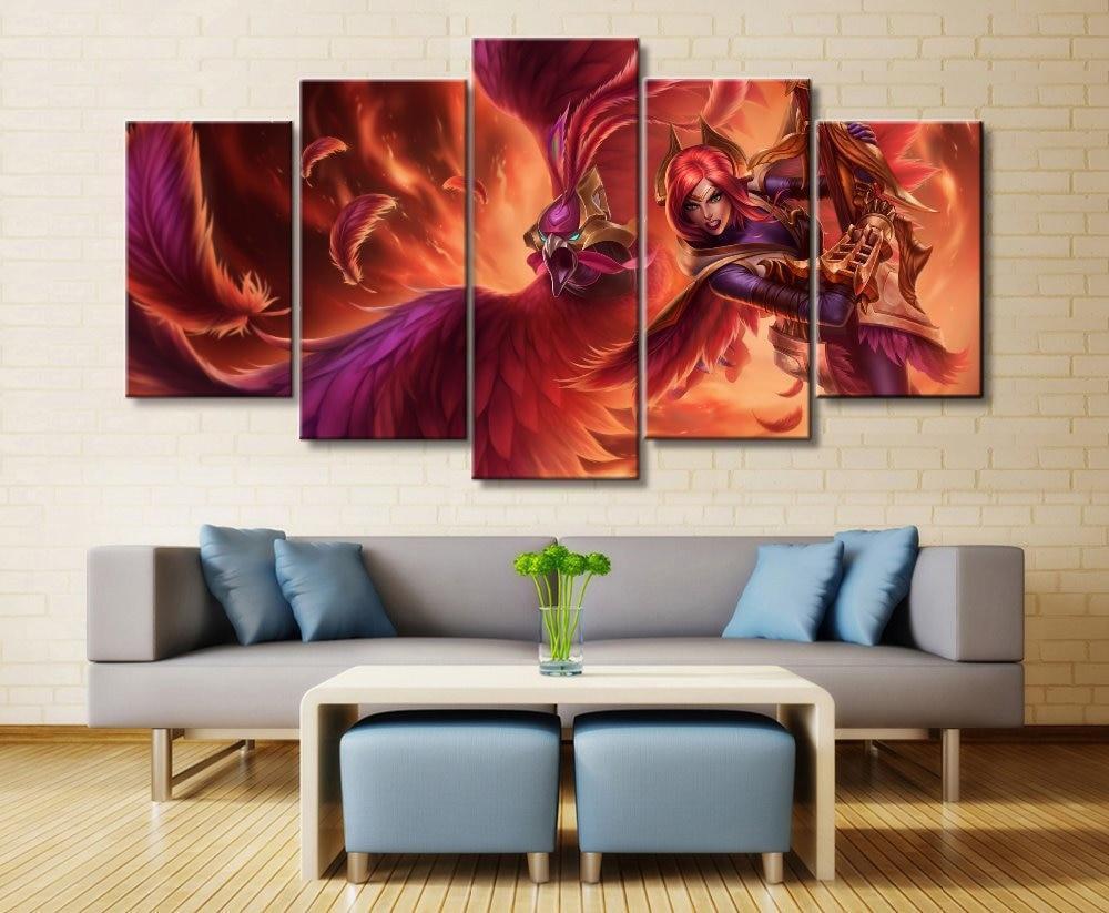 LOL League Of Legends Quinn Gaming Canvas Wall Art