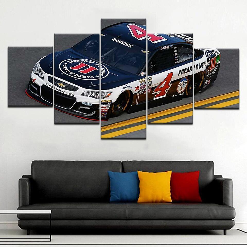 Racing Car 04 Car &amp;amp; Motor Canvas Wall Art