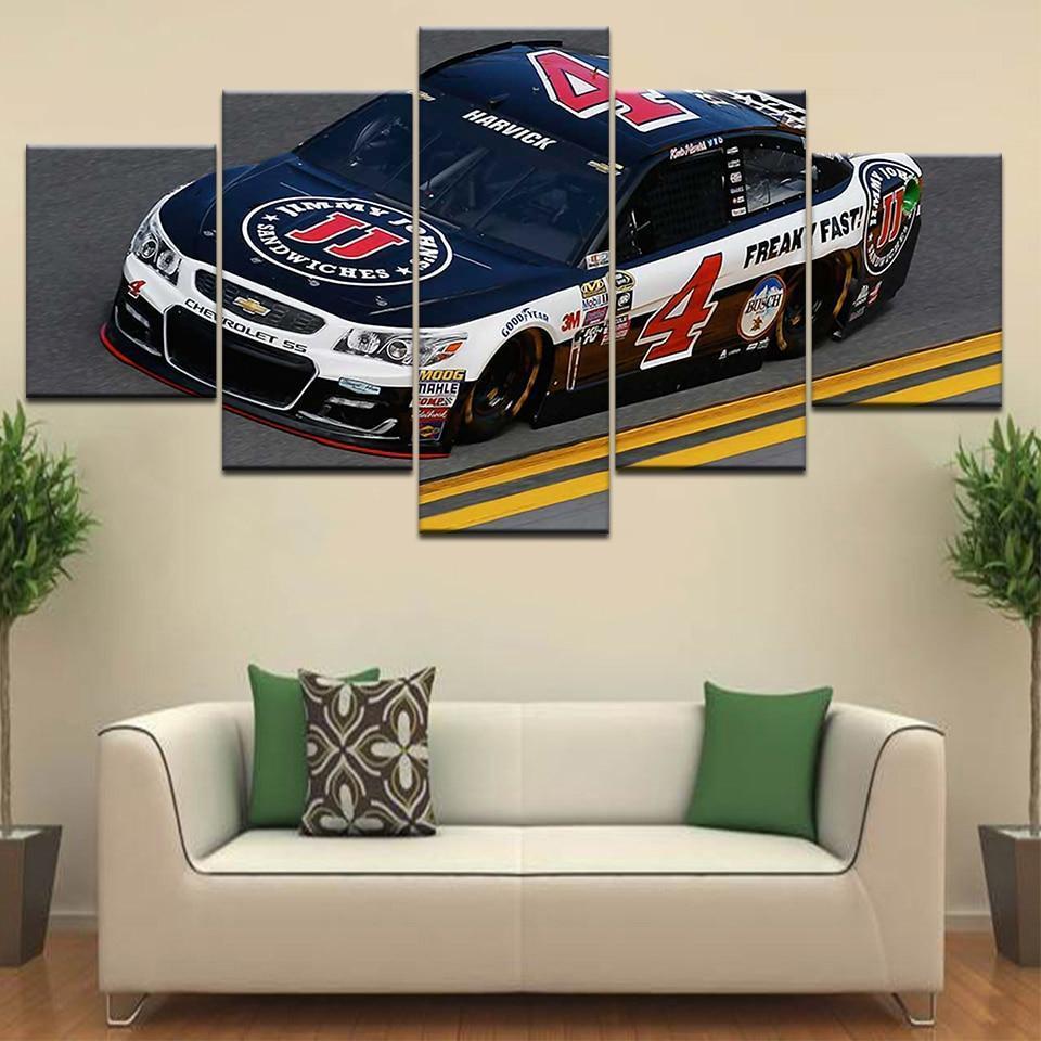 Racing Car 04 Car &amp;amp; Motor Canvas Wall Art