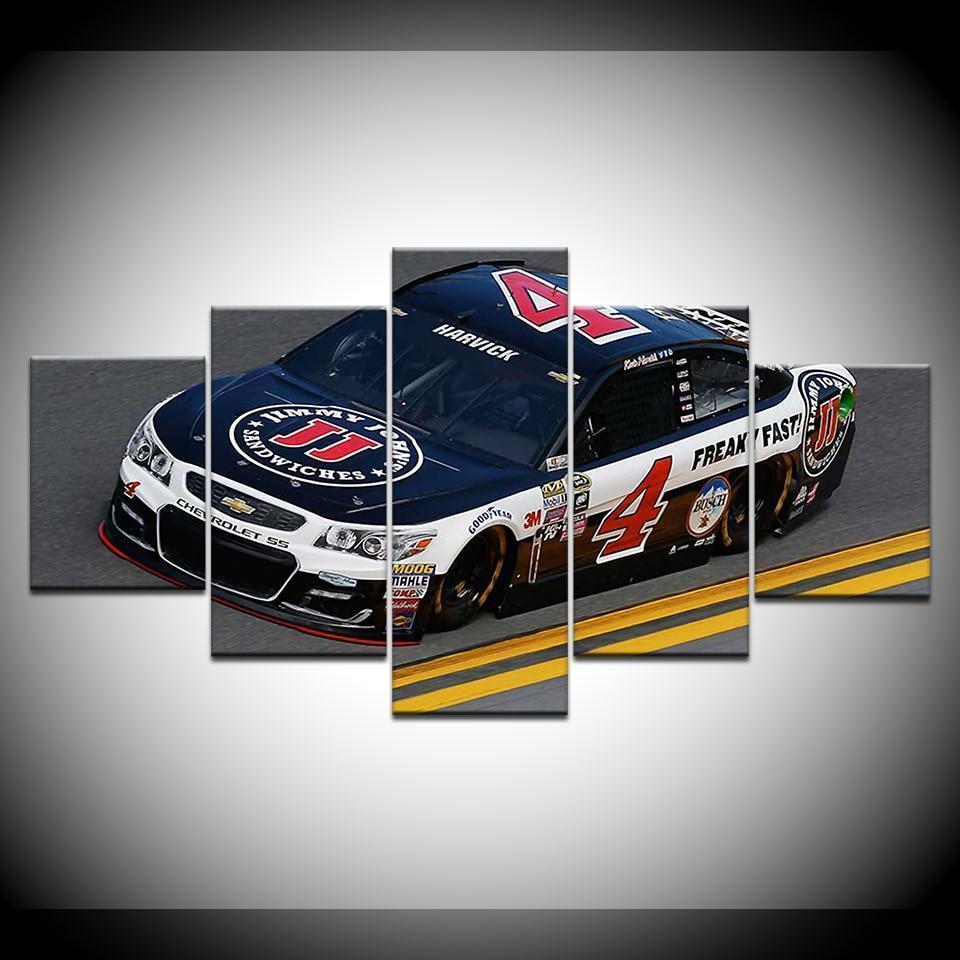Racing Car 04 Car &amp;amp; Motor Canvas Wall Art