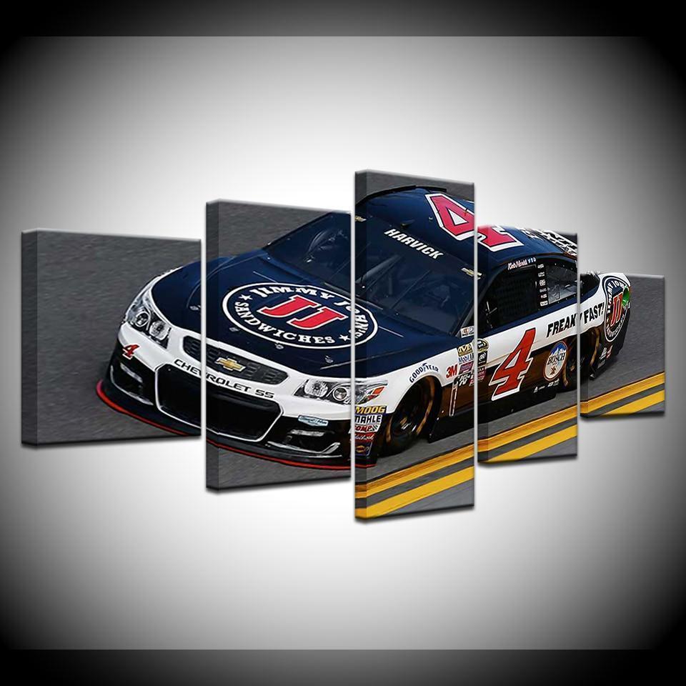 Racing Car 04 Car &amp;amp; Motor Canvas Wall Art