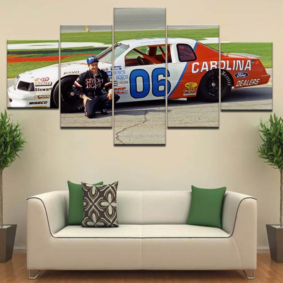 Racing Car 06 Car &amp;amp; Motor Canvas Wall Art