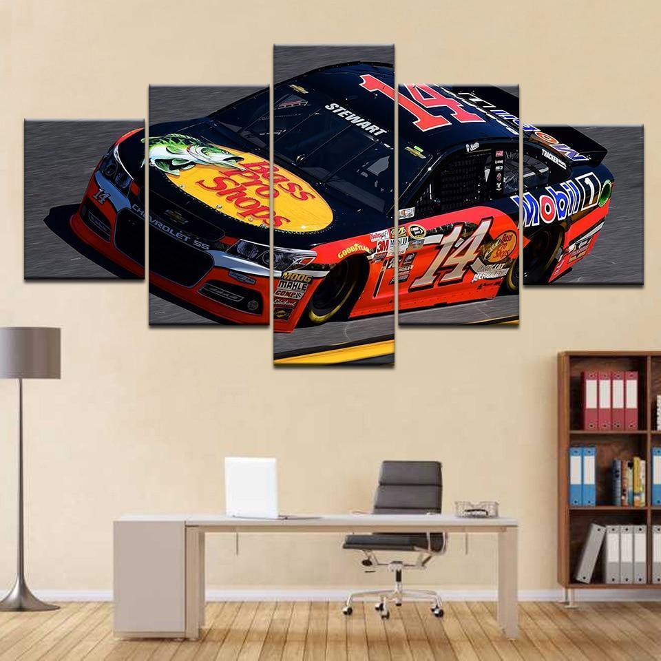 Racing Car 14 Car &amp;amp; Motor Canvas Wall Art