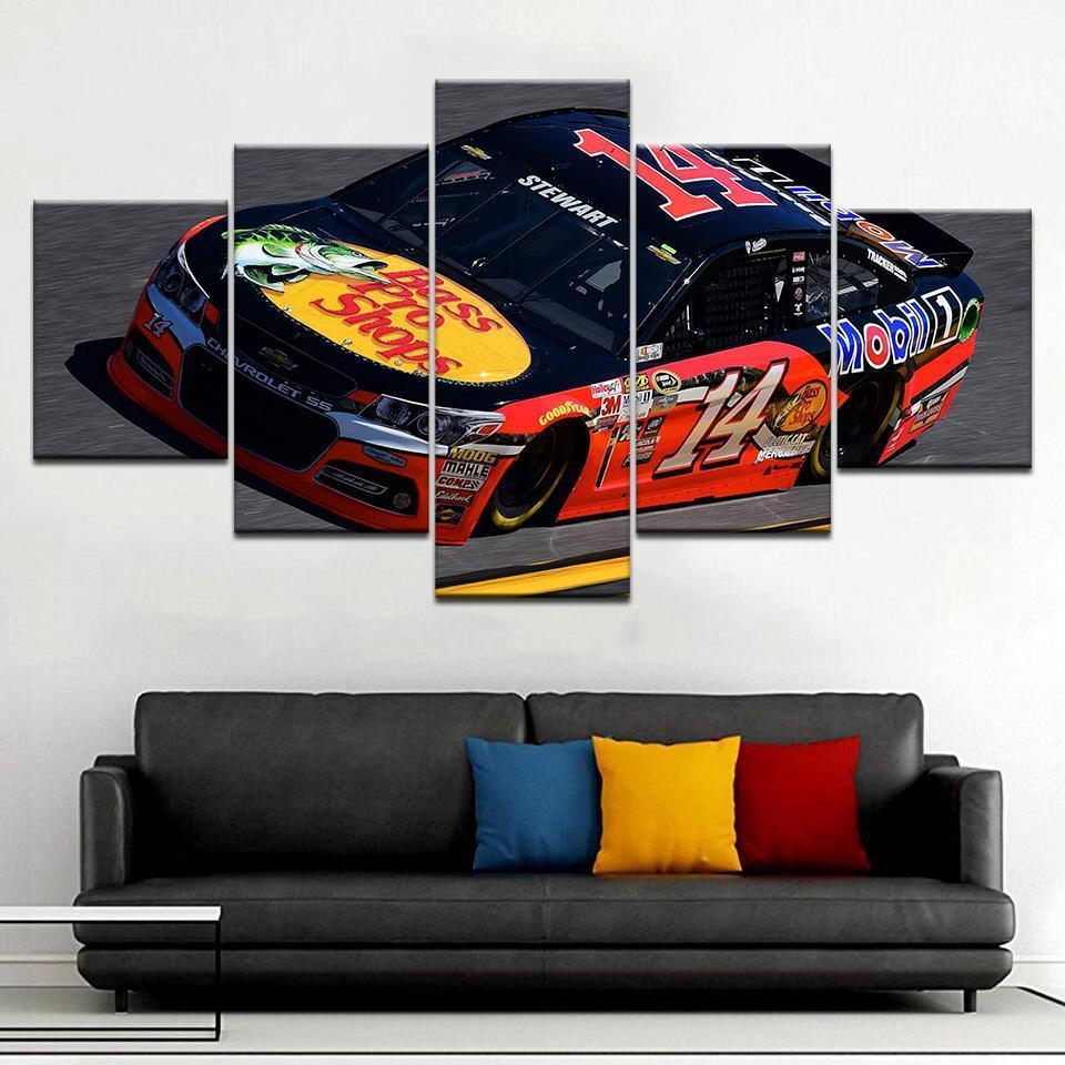 Racing Car 14 Car &amp;amp; Motor Canvas Wall Art