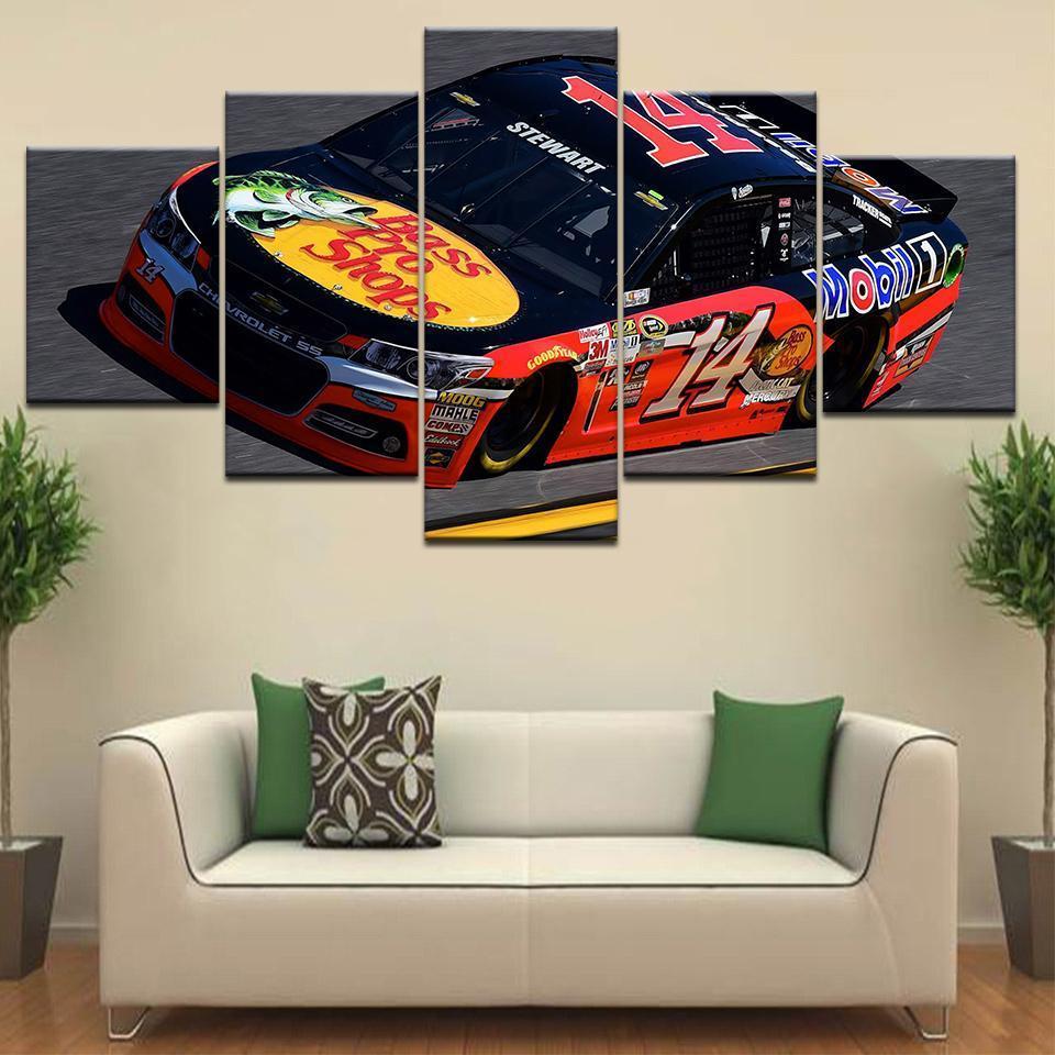 Racing Car 14 Car &amp;amp; Motor Canvas Wall Art