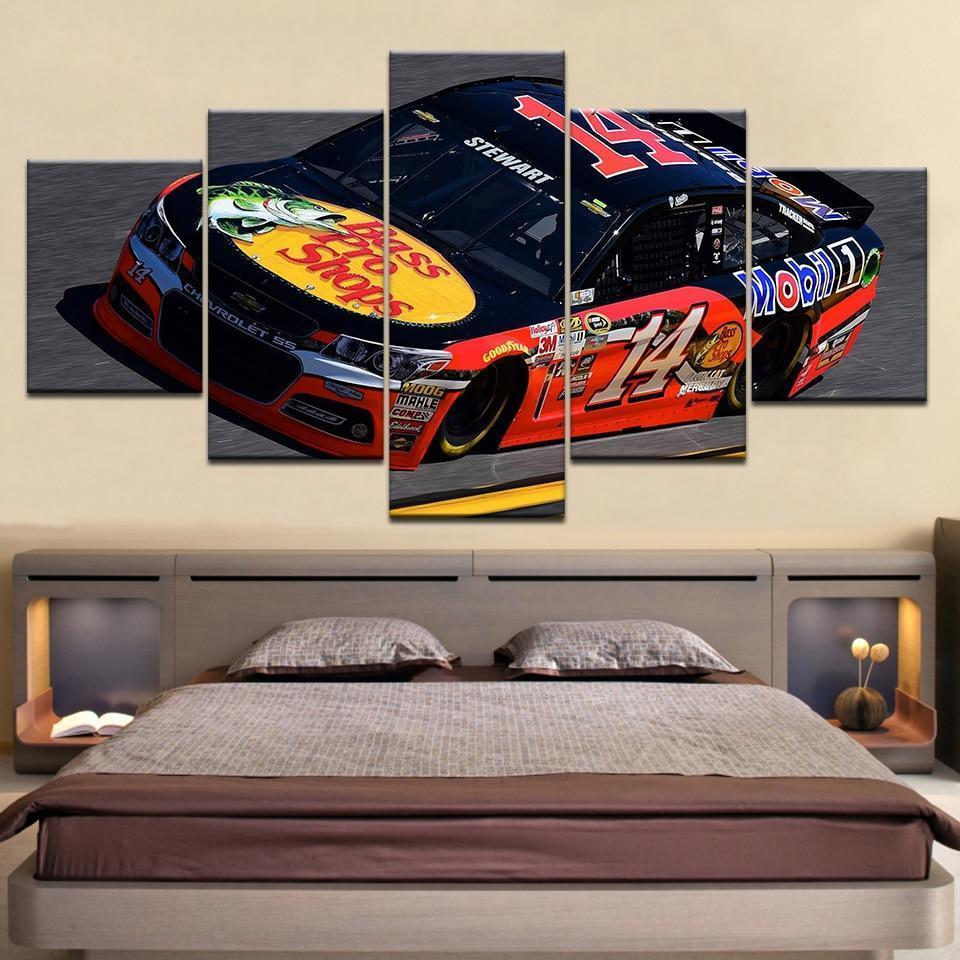 Racing Car 14 Car &amp;amp; Motor Canvas Wall Art