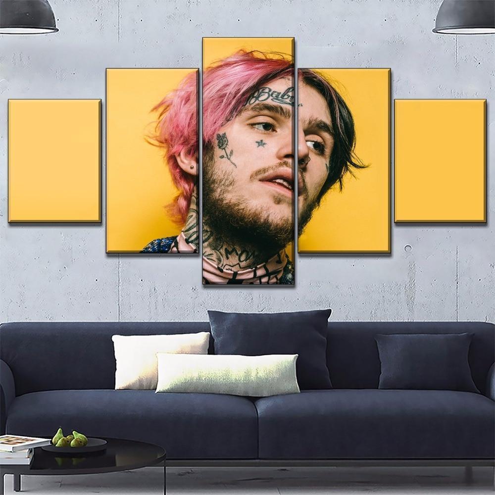 Rap Singer Lil Peep Music Canvas Wall Art