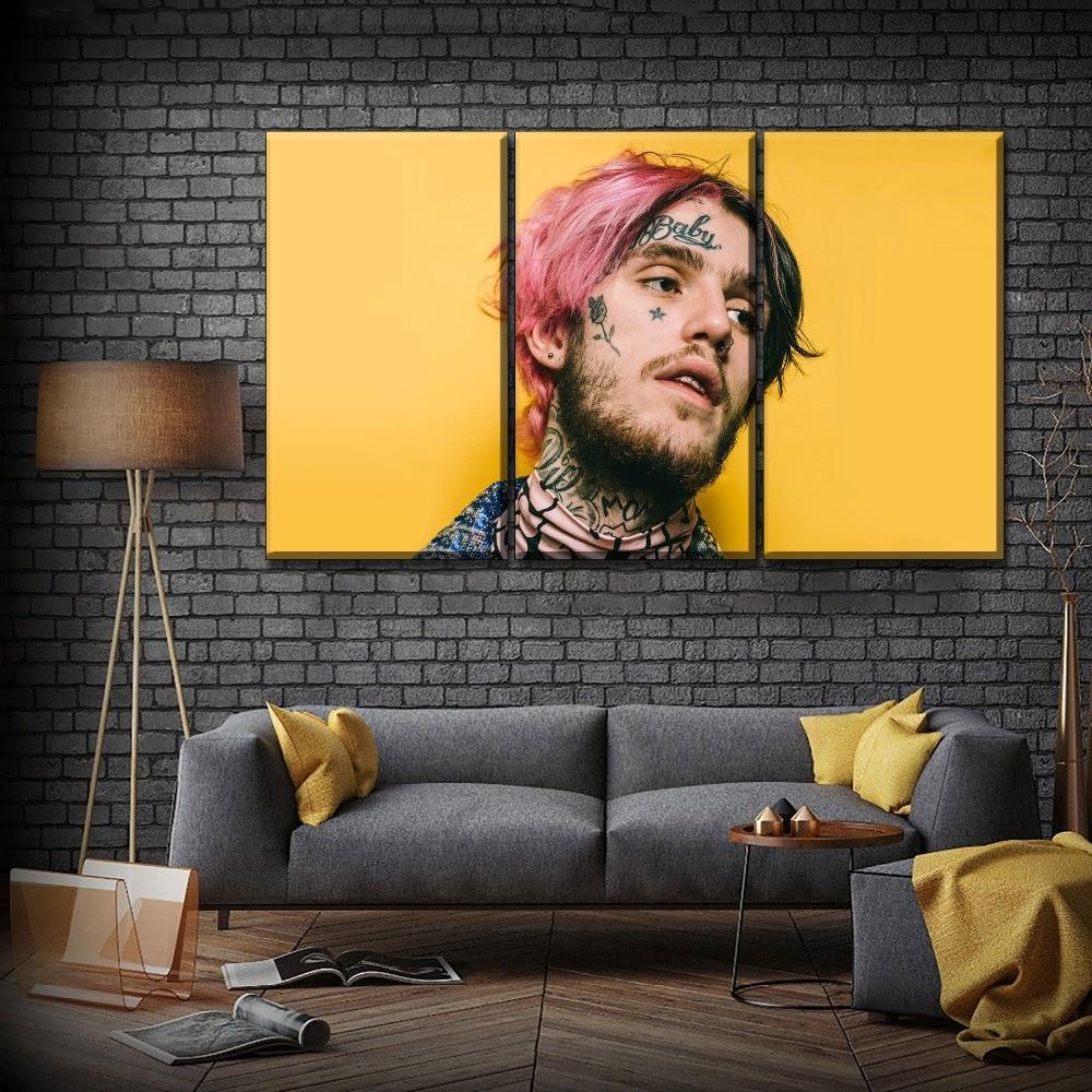 Rap Singer Lil Peep Music Canvas Wall Art