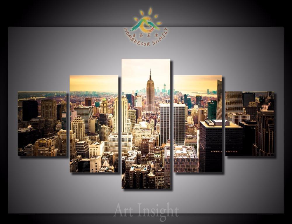 Ravishing City New York Nature Canvas Wall Art