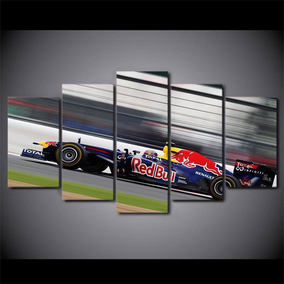 Red Bull Formula 1 Sport Canvas Wall Art