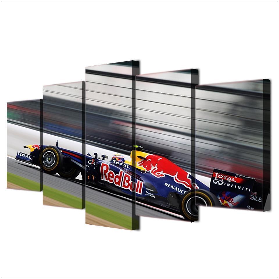 Red Bull Formula 1 Sport Canvas Wall Art