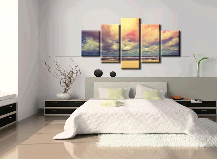 Red Sky Canvas Wall Art