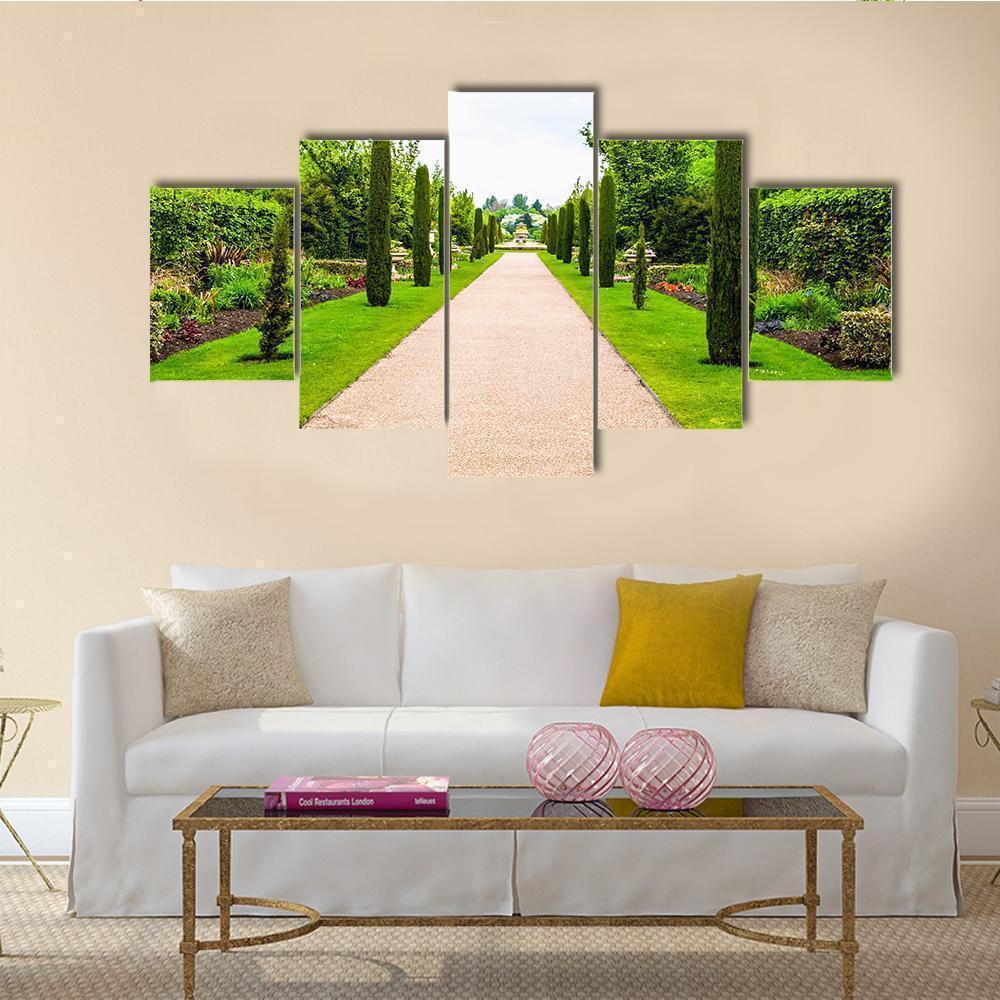 Regent's Park Landscape In London Nature Canvas Wall Art