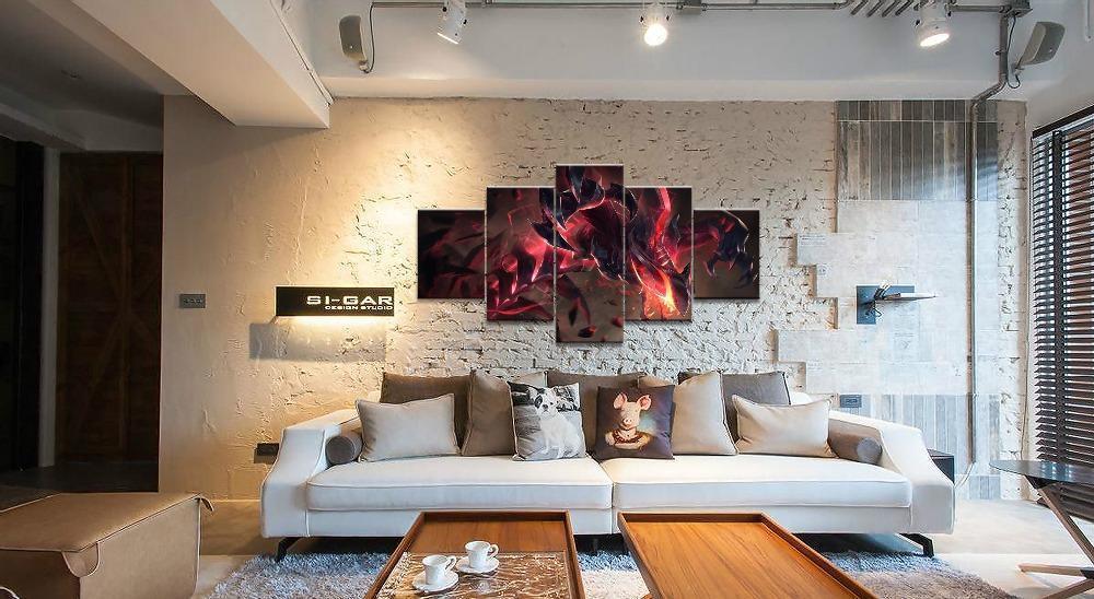 LOL League Of Legends Rek'Sai Gaming Canvas Wall Art