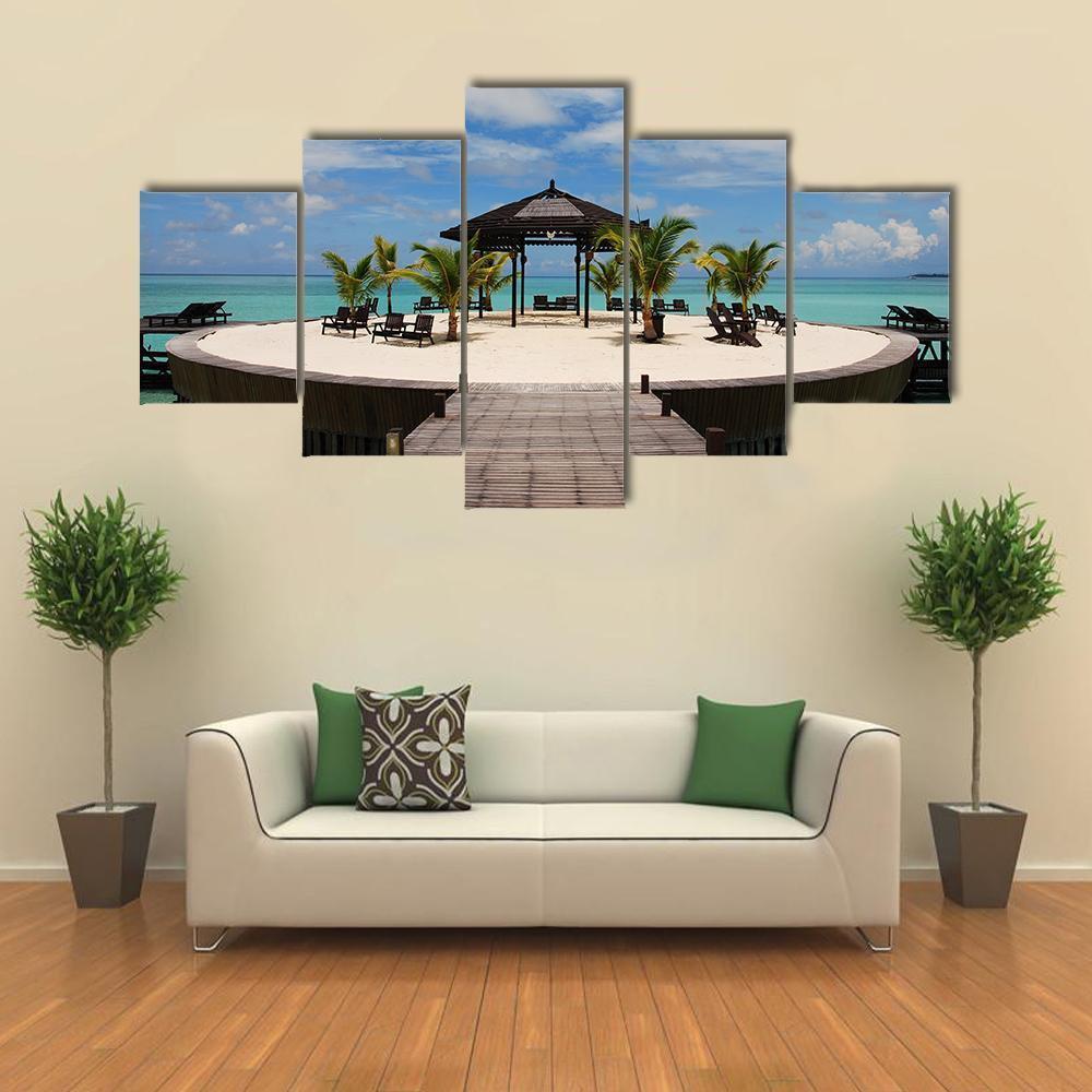 Remote Island In The Celebes Sea Nature Canvas Wall Art