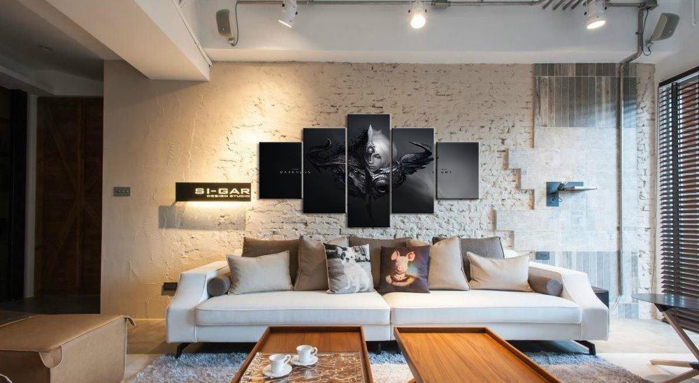 LOL League Of Legends Riven/Yasuo Gaming Canvas Wall Art