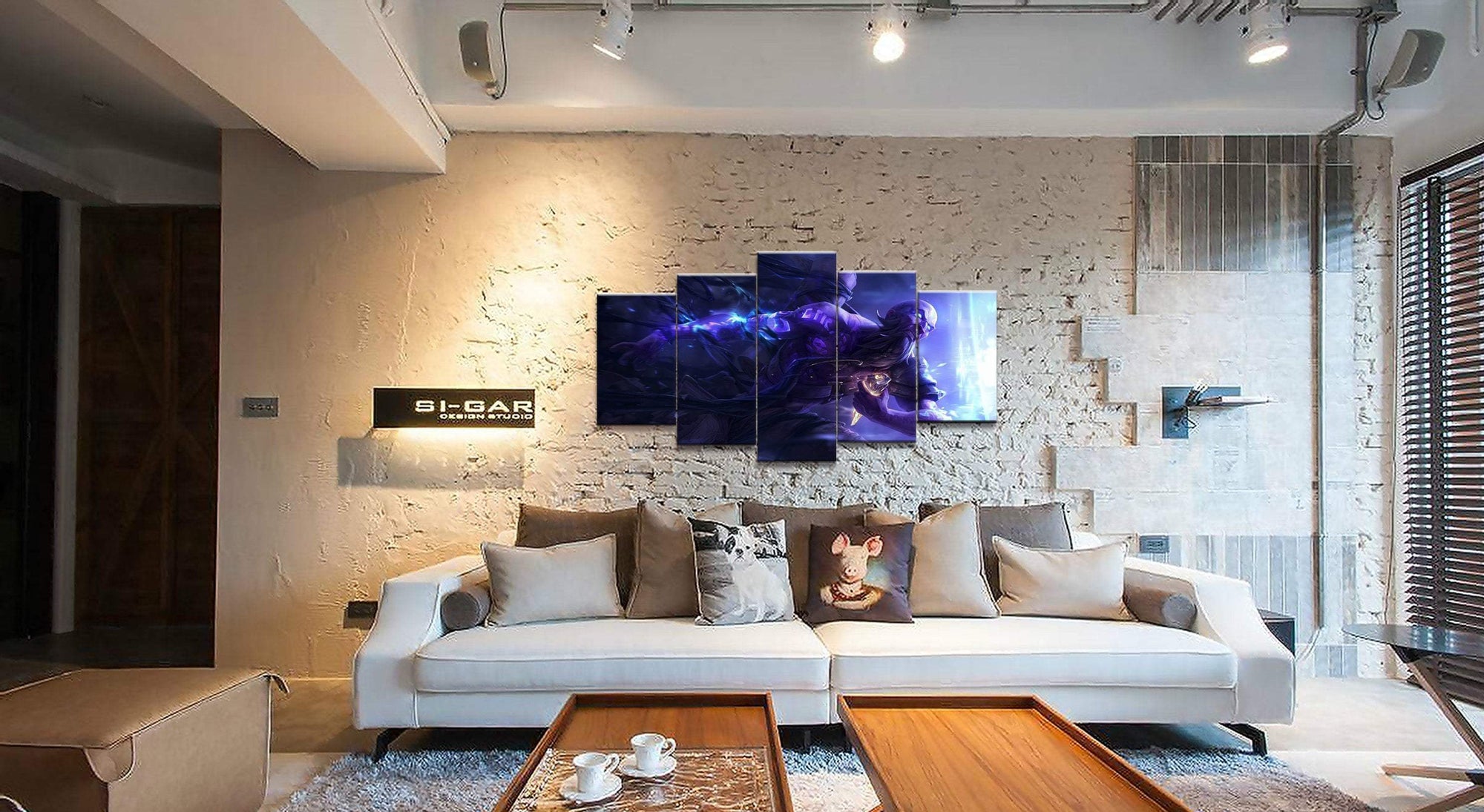 LOL League Of Legends Ryze 2 Gaming Canvas Wall Art