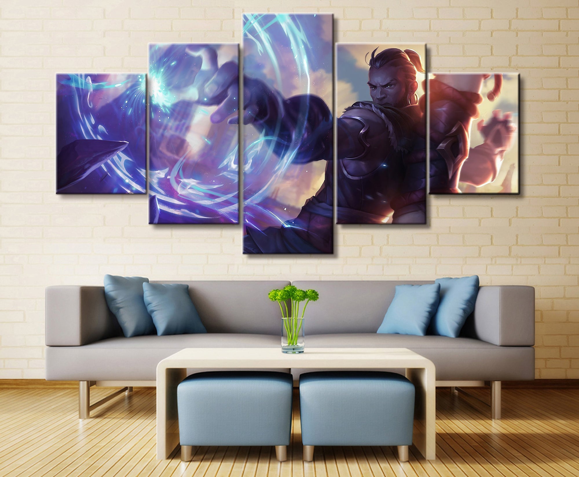 LOL League Of Legends Ryze 3 Gaming Canvas Wall Art
