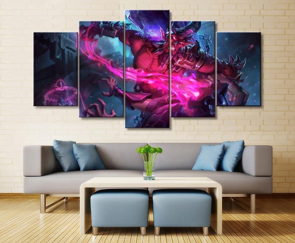 LOL League Of Legends Ryze Gaming Canvas Wall Art