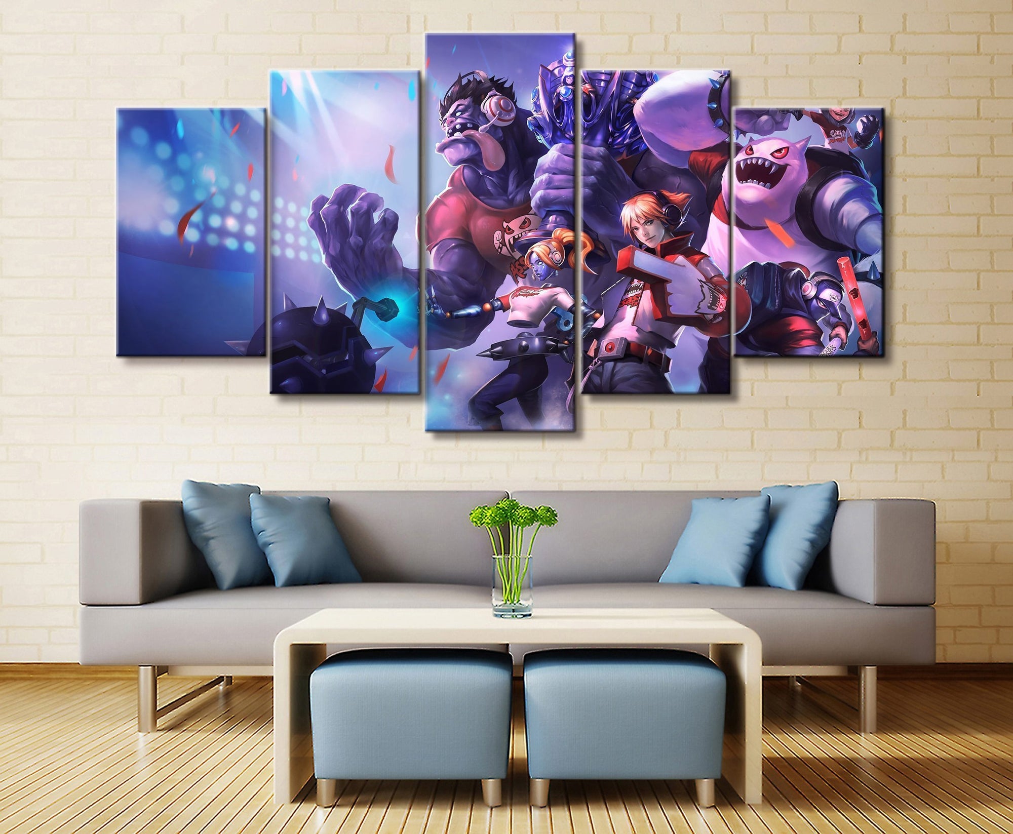 LOL League Of Legends S2 SKT Gaming Canvas Wall Art