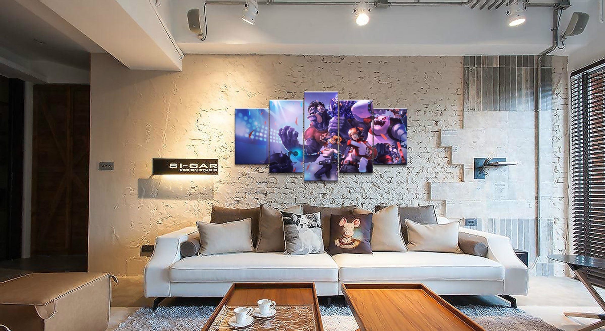 LOL League Of Legends S2 SKT Gaming Canvas Wall Art