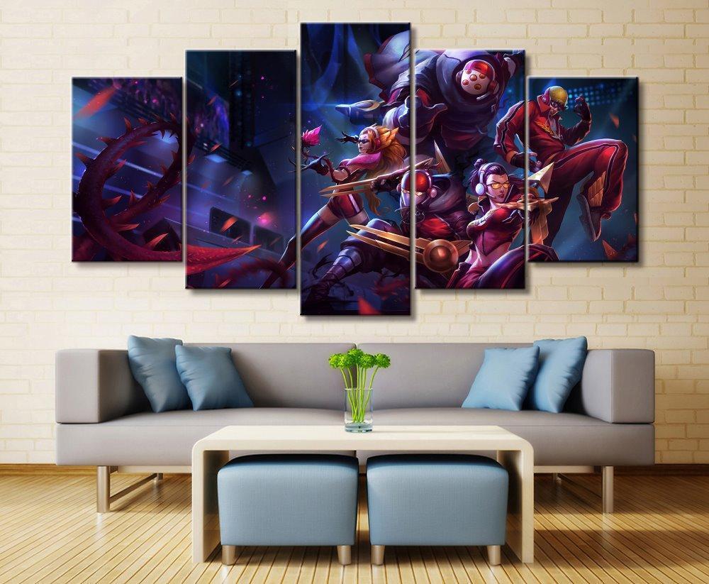 LOL League Of Legends S3 Champion SKT Gaming Canvas Wall Art