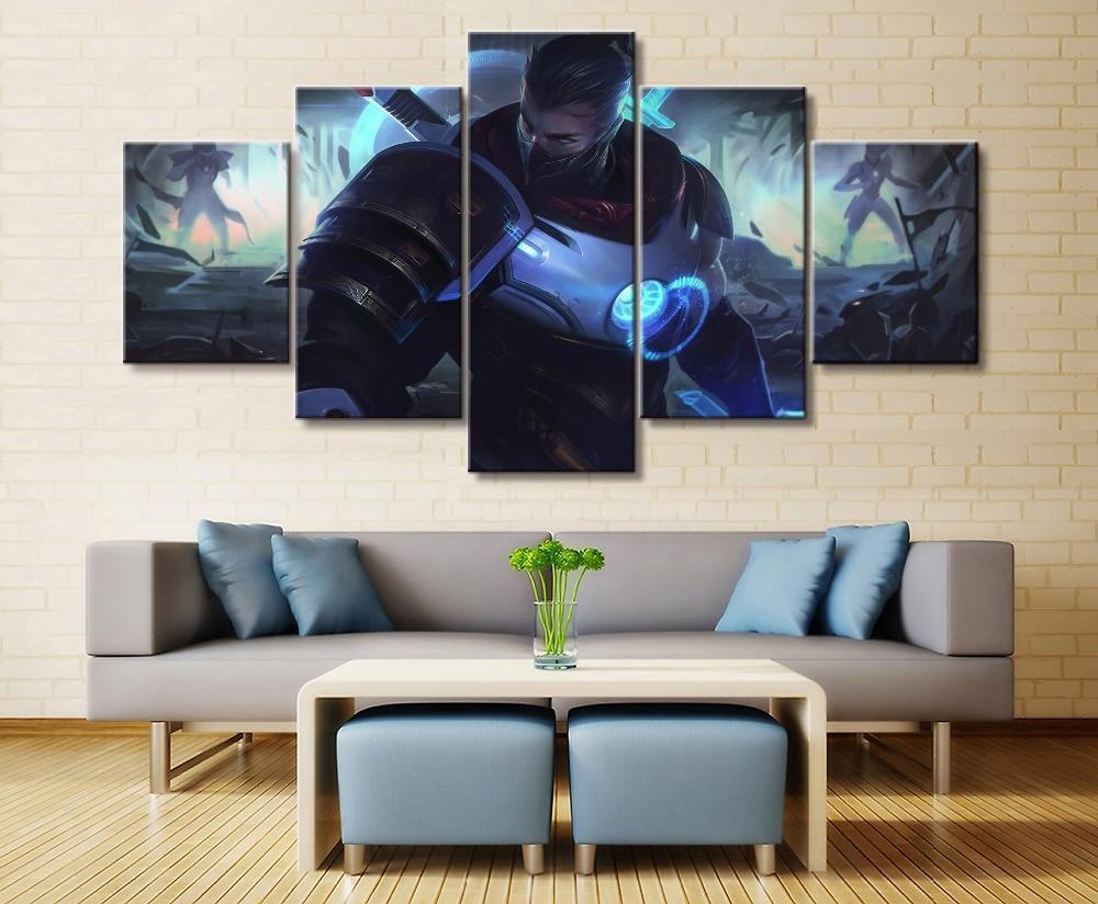 LOL League Of Legends Shen Gaming Canvas Wall Art