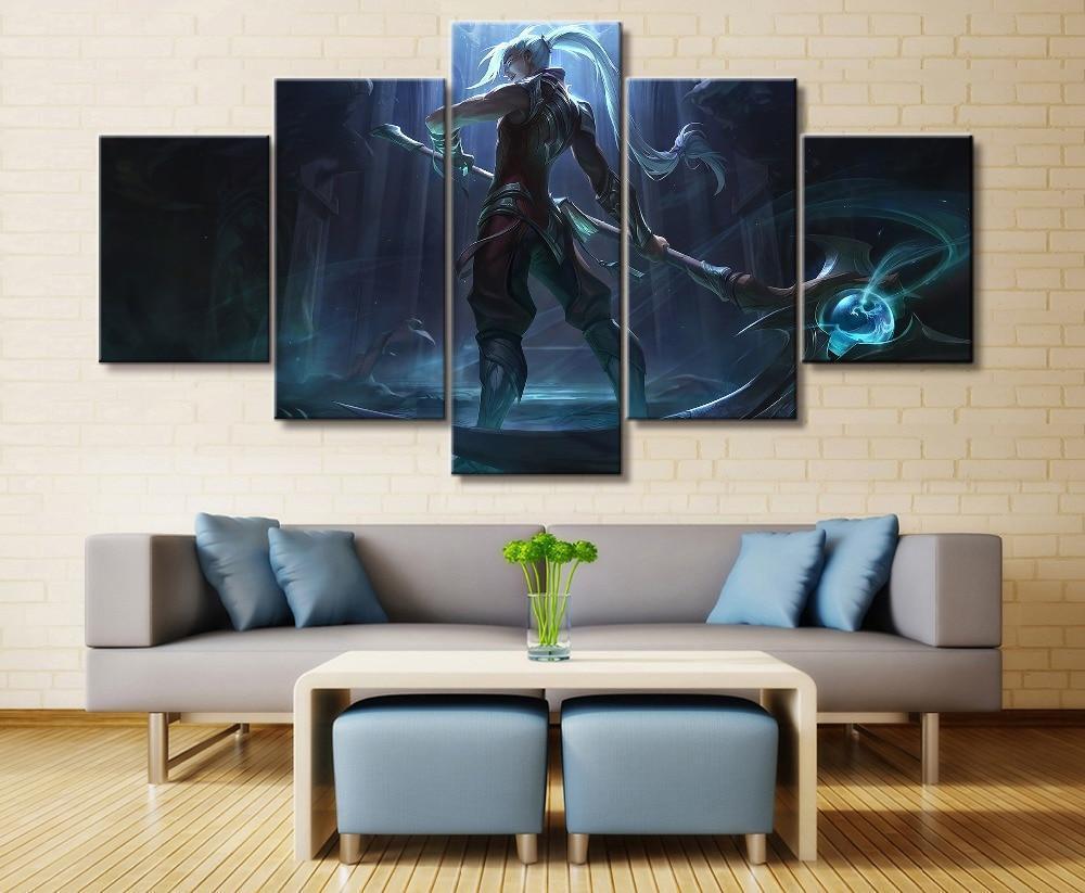 LOL League Of Legends Shieda Kayn 2 Game Canvas Wall Art