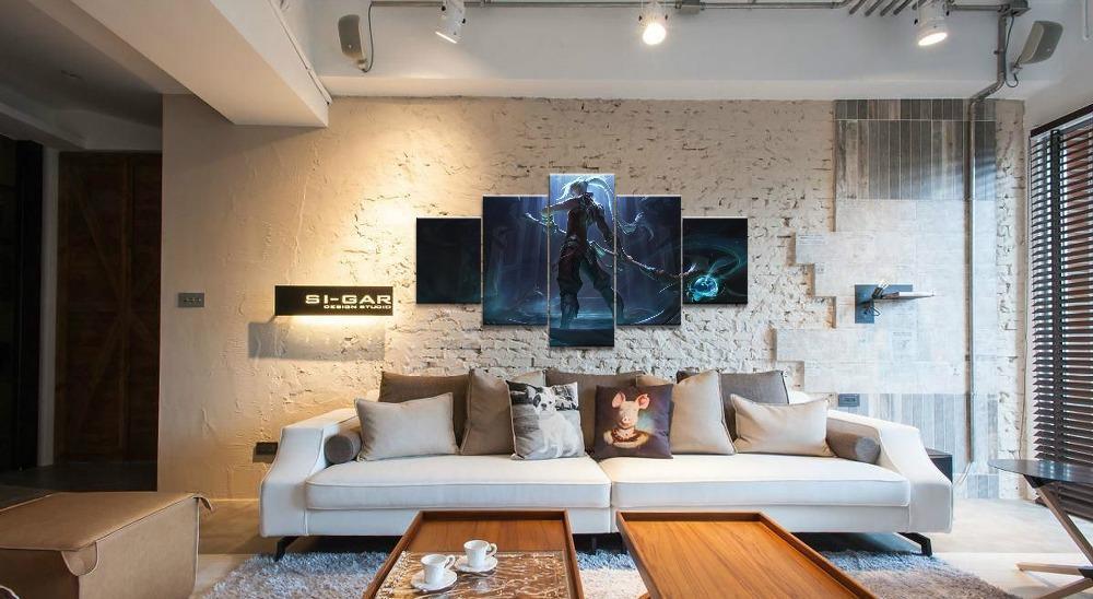 LOL League Of Legends Shieda Kayn 2 Game Canvas Wall Art