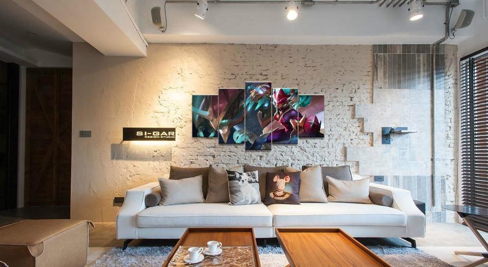 LOL League Of Legends Shyvana 2 Gaming Canvas Wall Art