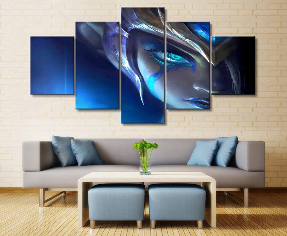 LOL League Of Legends Shyvana Gaming Canvas Wall Art