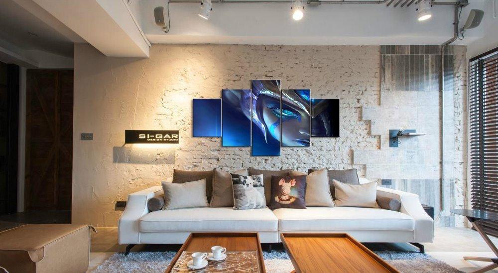 LOL League Of Legends Shyvana Gaming Canvas Wall Art