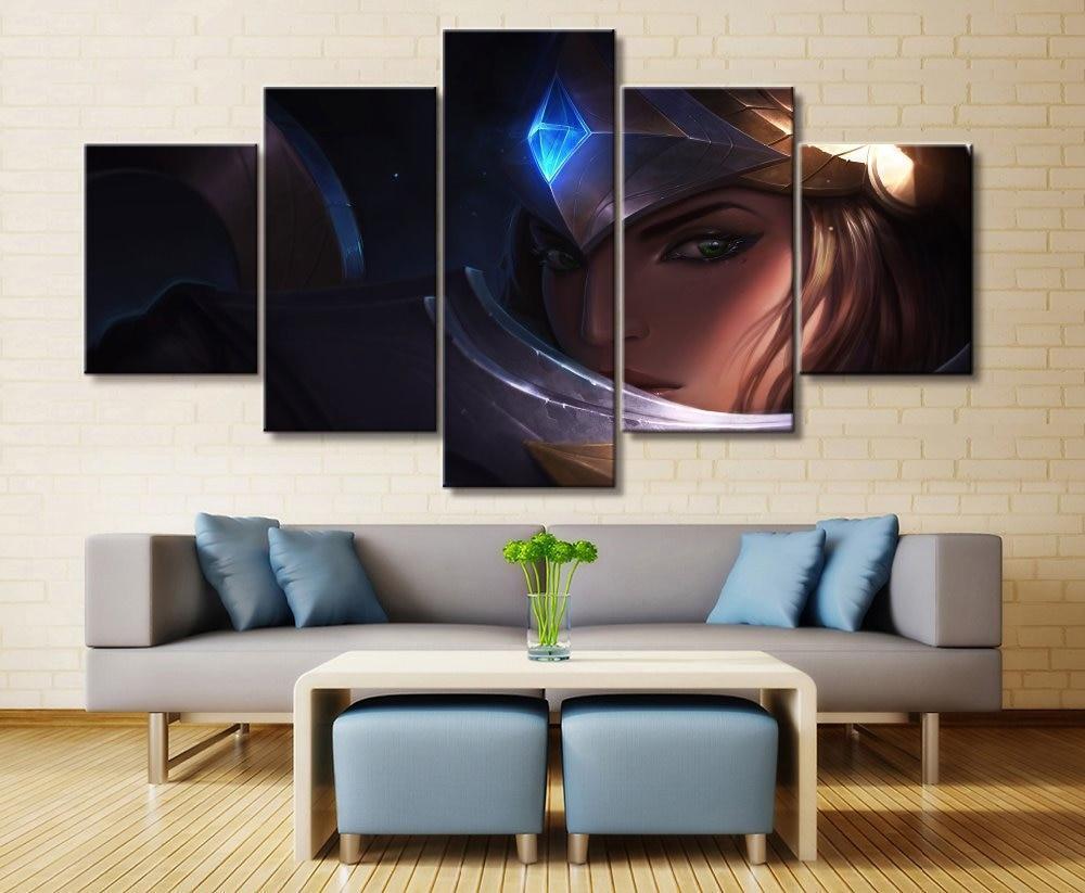 LOL League Of Legends Sivir 2 Gaming Canvas Wall Art
