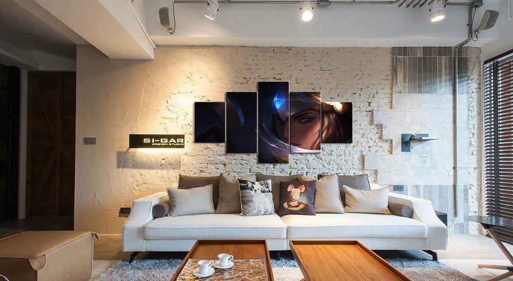 LOL League Of Legends Sivir 2 Gaming Canvas Wall Art