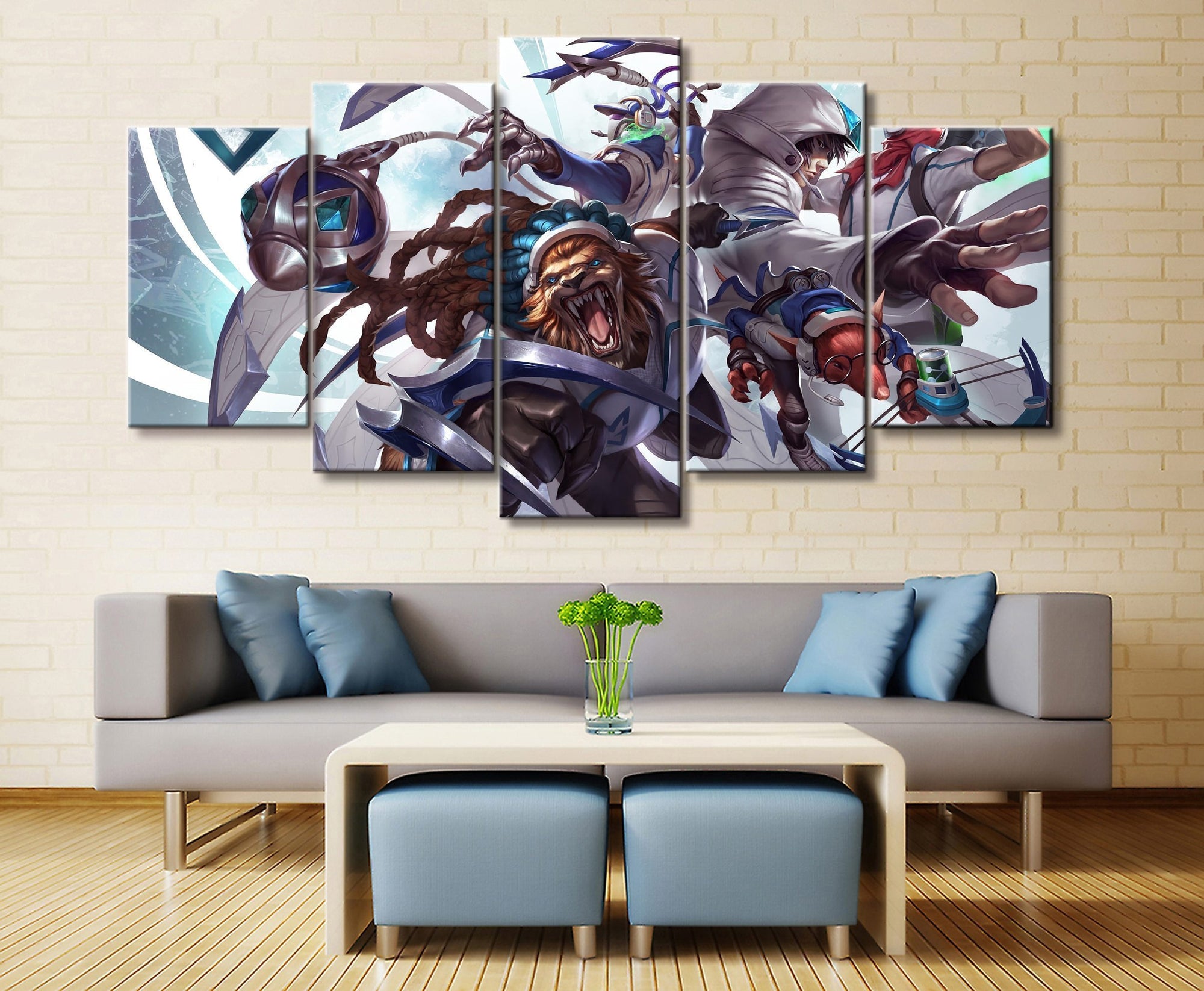 LOL League Of Legends SSG Gaming Gaming Canvas Wall Art