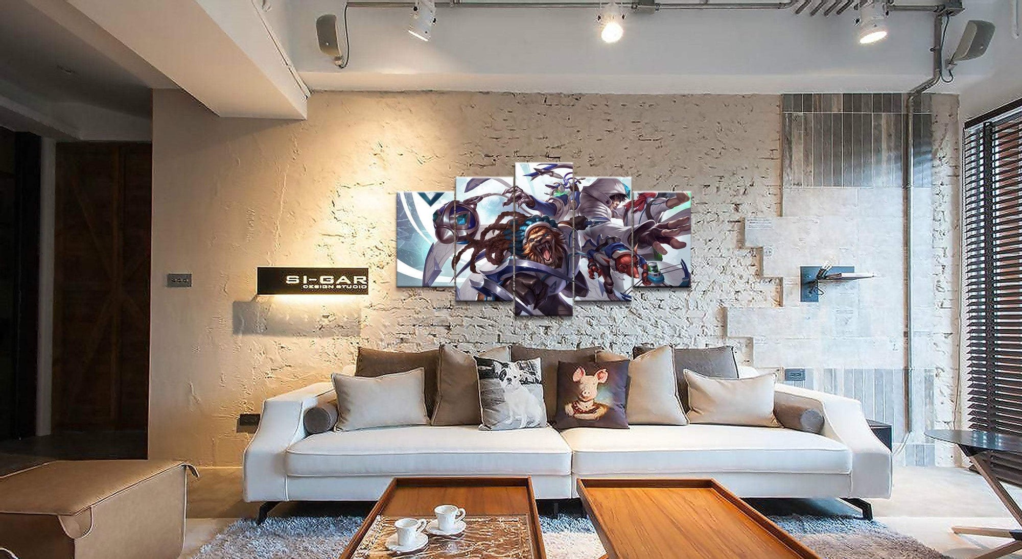 LOL League Of Legends SSG Gaming Gaming Canvas Wall Art