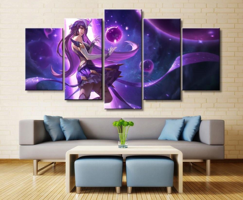 LOL League Of Legends Syndra 2 Game Canvas Wall Art