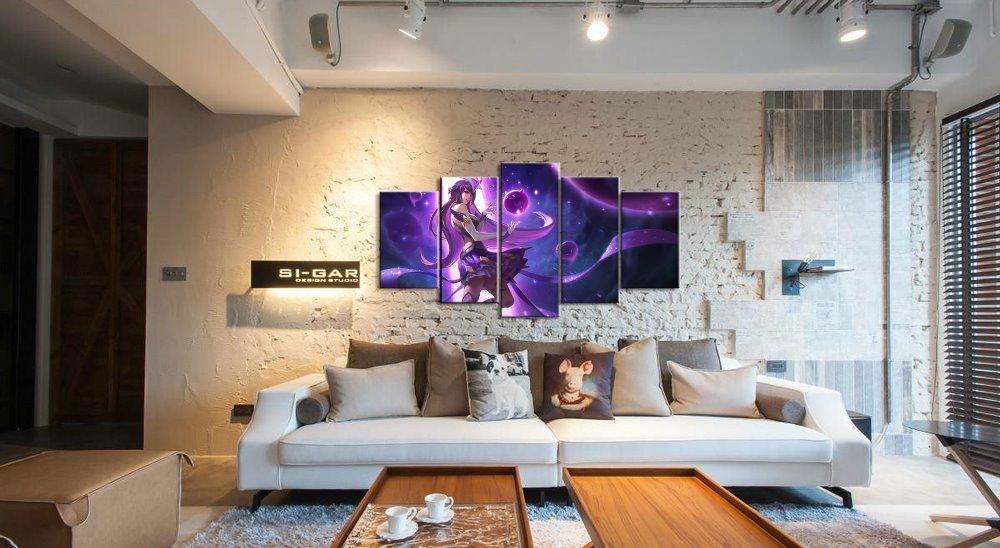 LOL League Of Legends Syndra 2 Game Canvas Wall Art