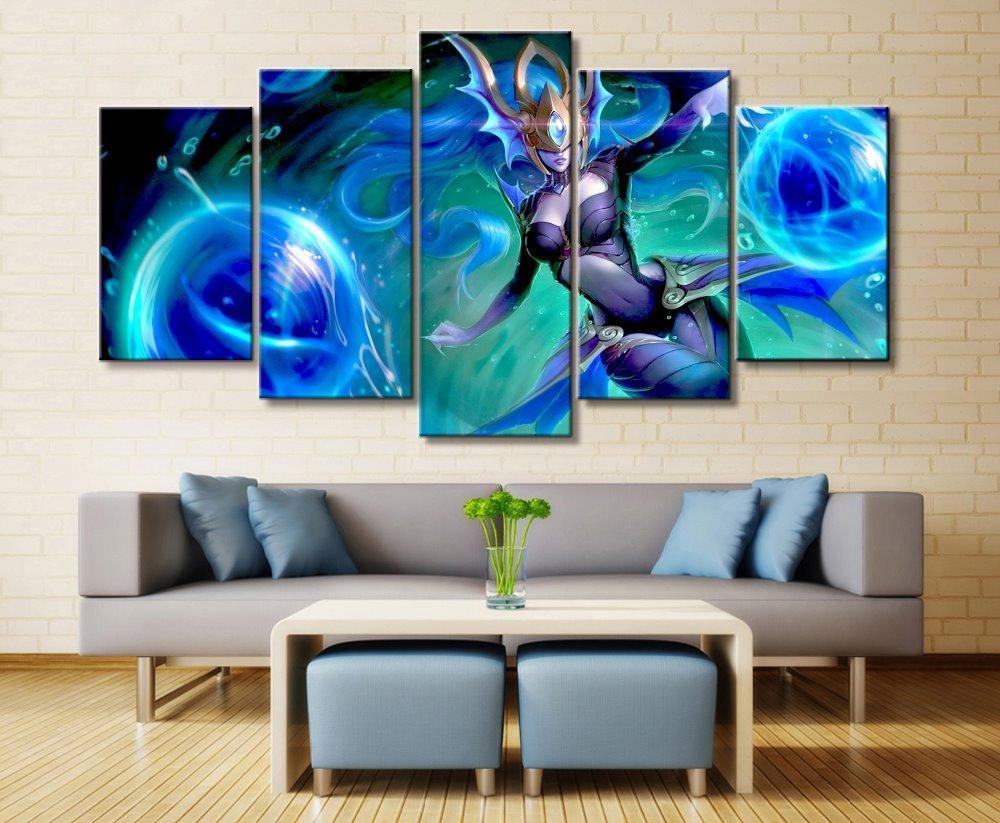 LOL League Of Legends Syndra Gaming Canvas Wall Art