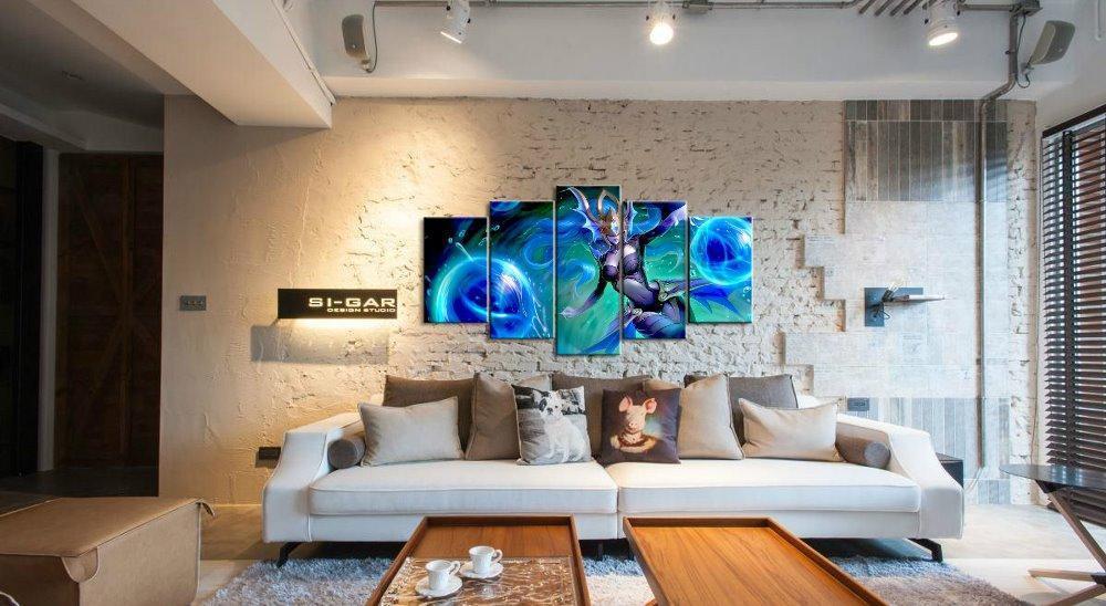 LOL League Of Legends Syndra Gaming Canvas Wall Art