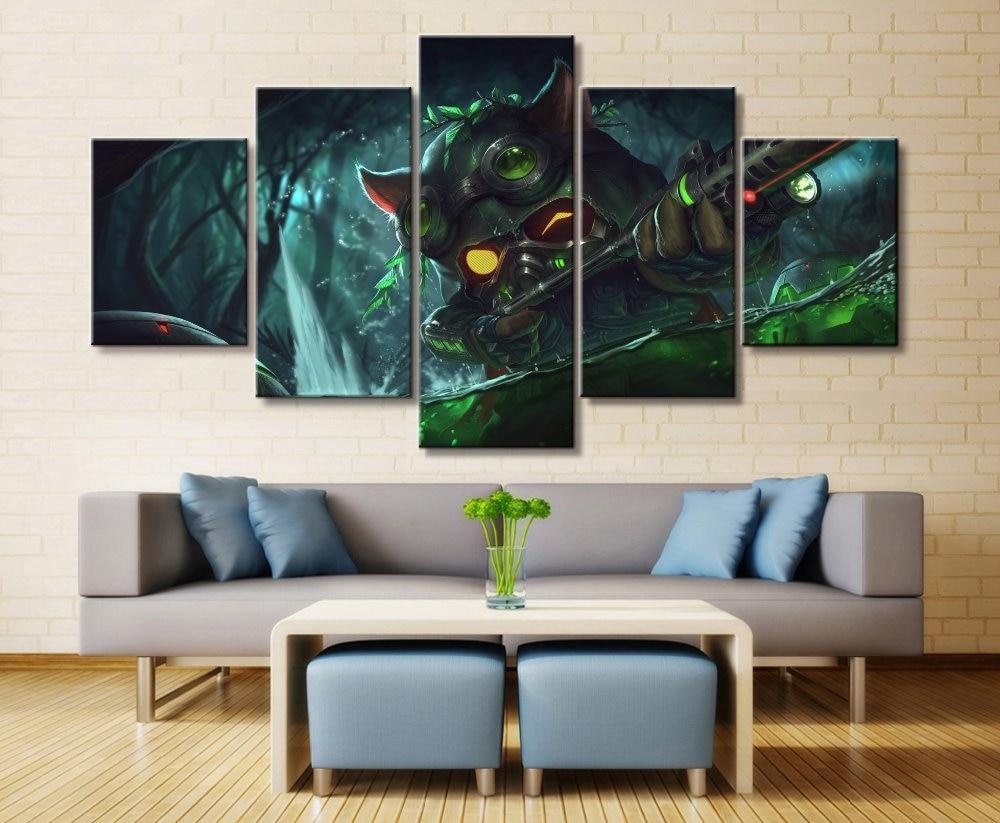 LOL League Of Legends Teemo 2 Game Canvas Wall Art
