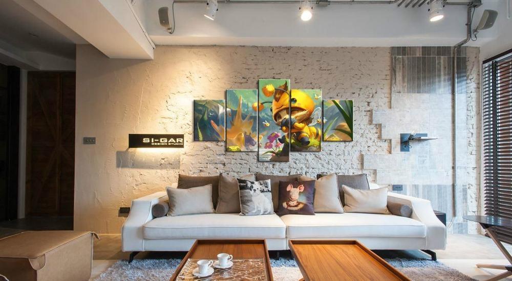 LOL League Of Legends Teemo 3 Gaming Canvas Wall Art