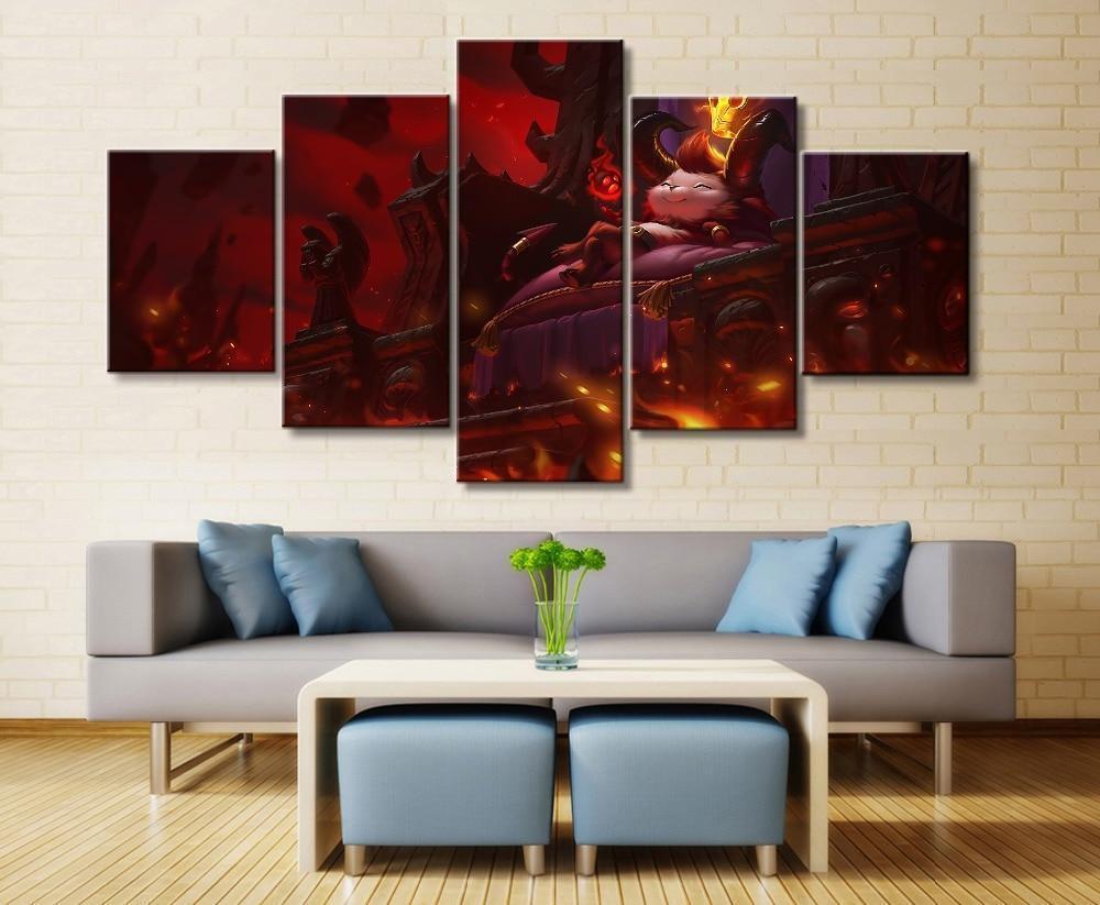 LOL League Of Legends Teemo Game Canvas Wall Art