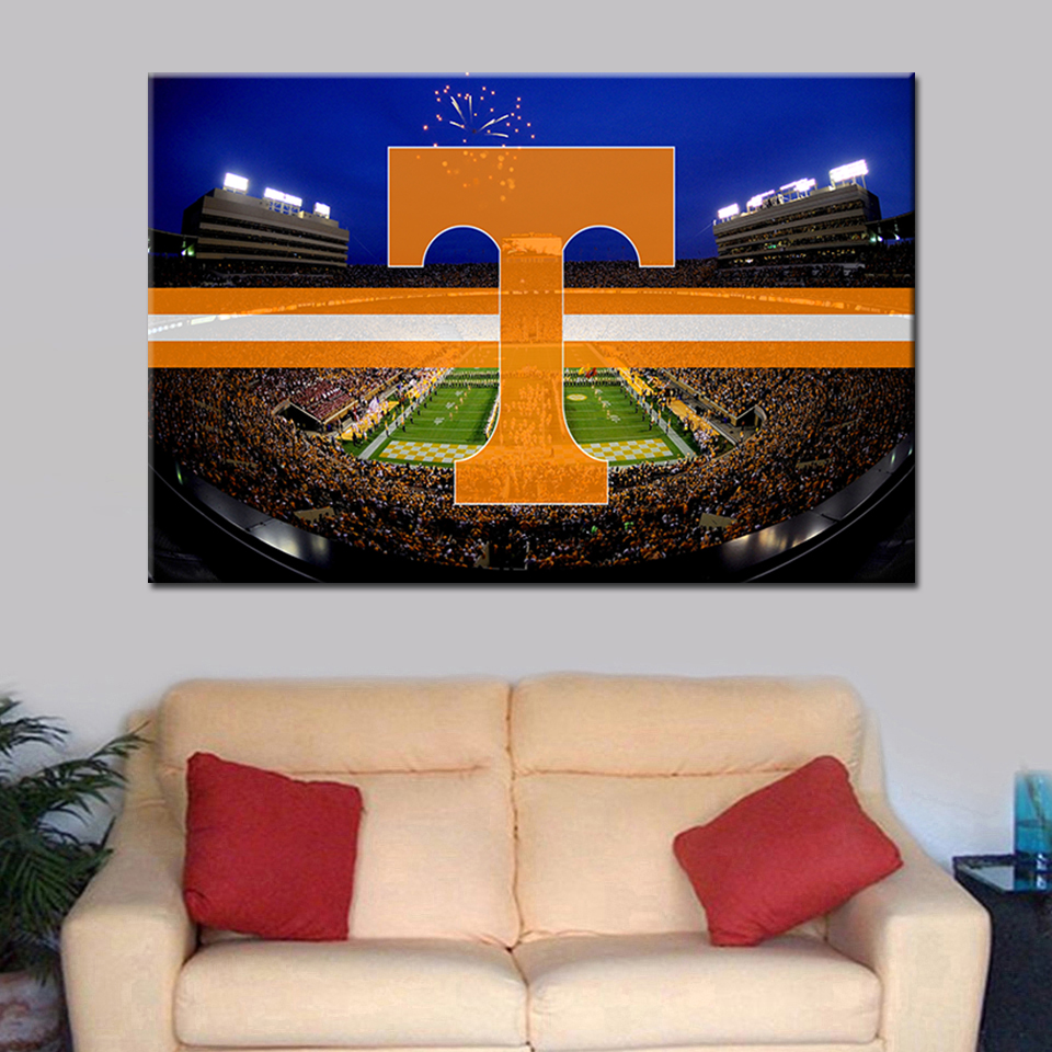 Tennessee Volunteers Sport 1 Piece Canvas Wall Art