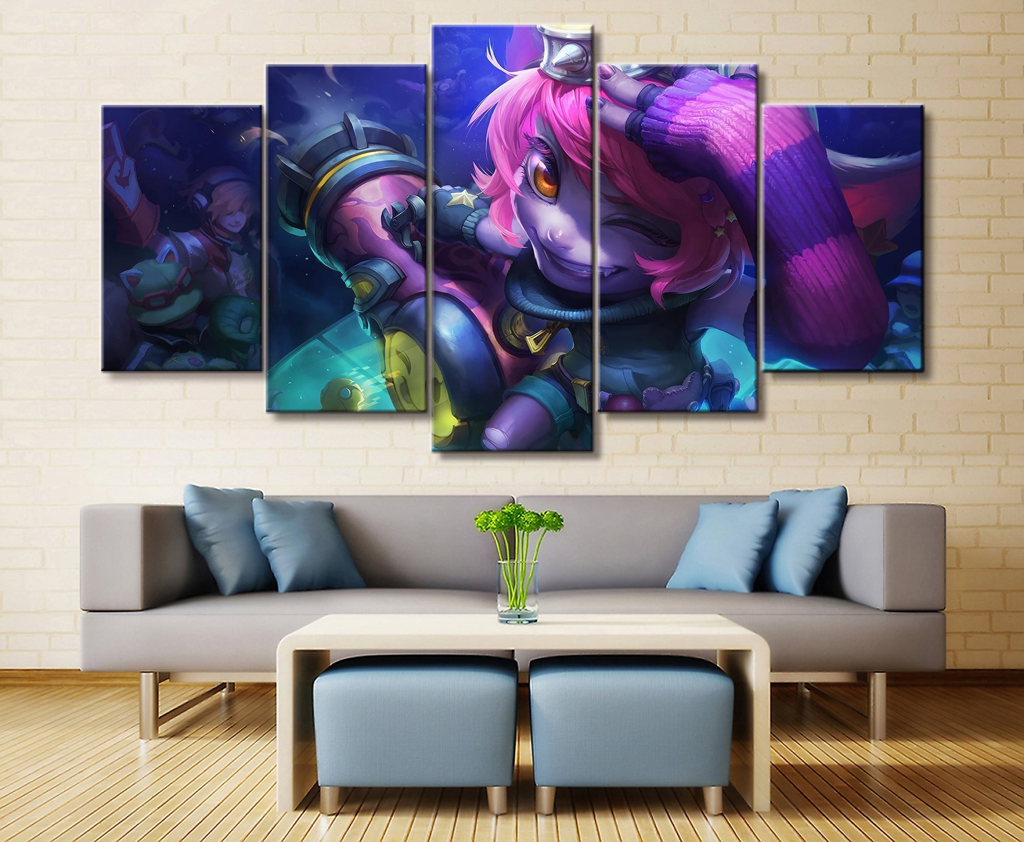 LOL League Of Legends Tristana 2 Gaming Canvas Wall Art