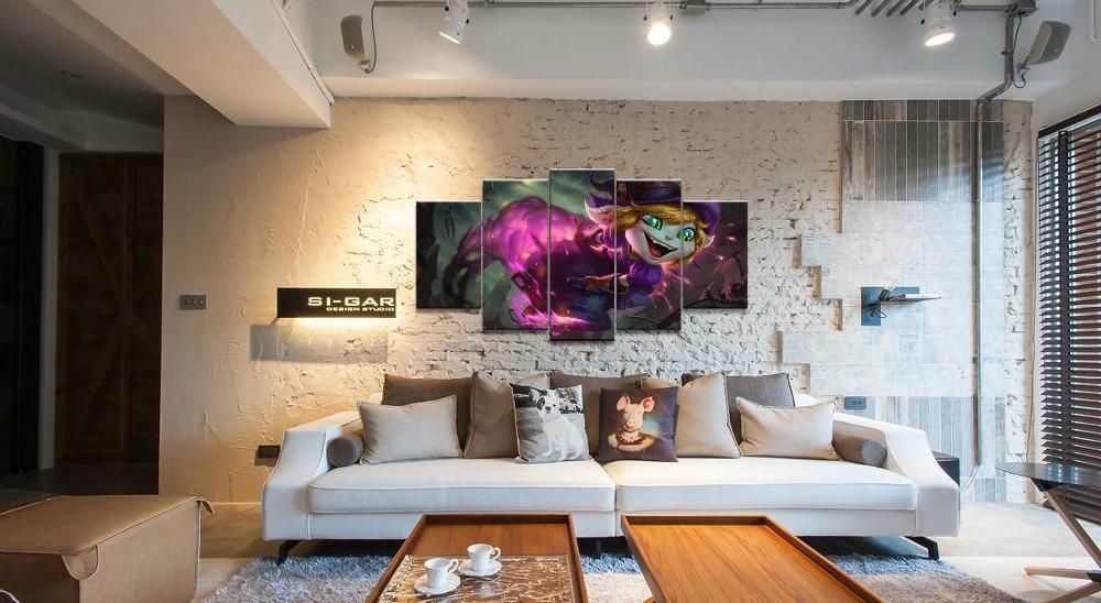LOL League Of Legends Tristana Gaming Canvas Wall Art