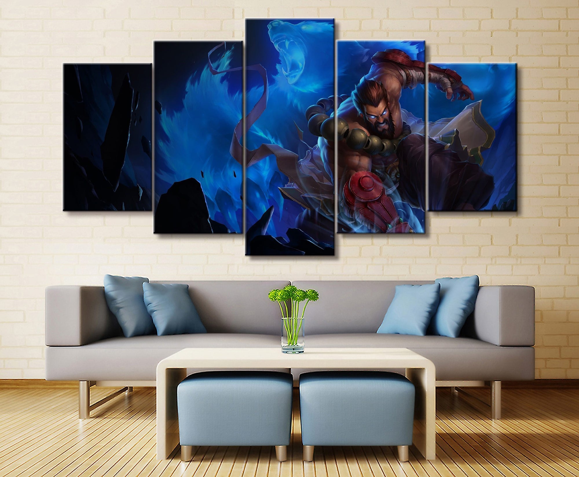 LOL League Of Legends Udyr Gaming Canvas Wall Art