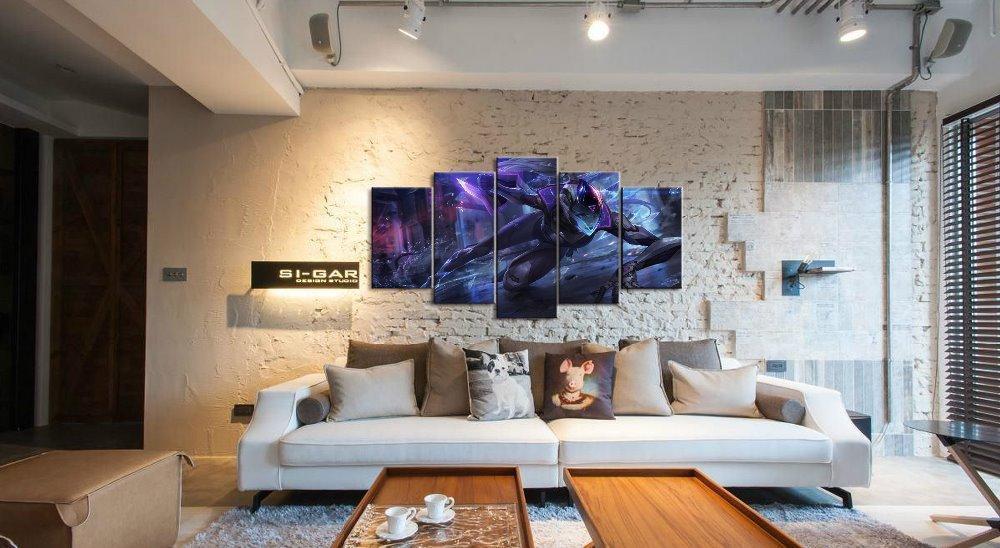 LOL League Of Legends Vayne 2 Game Canvas Wall Art