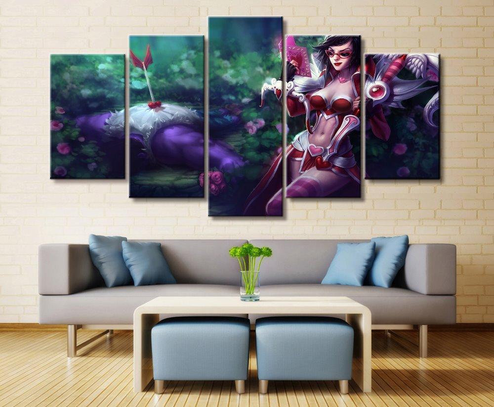 LOL League Of Legends Vayne Gaming Canvas Wall Art