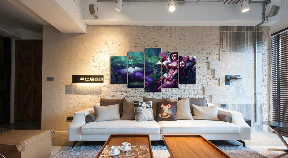 LOL League Of Legends Vayne Gaming Canvas Wall Art